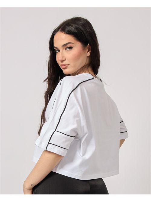 T-shirt court à col rond Karl Lagerfeld KARL LAGERFELD | A2W17028100